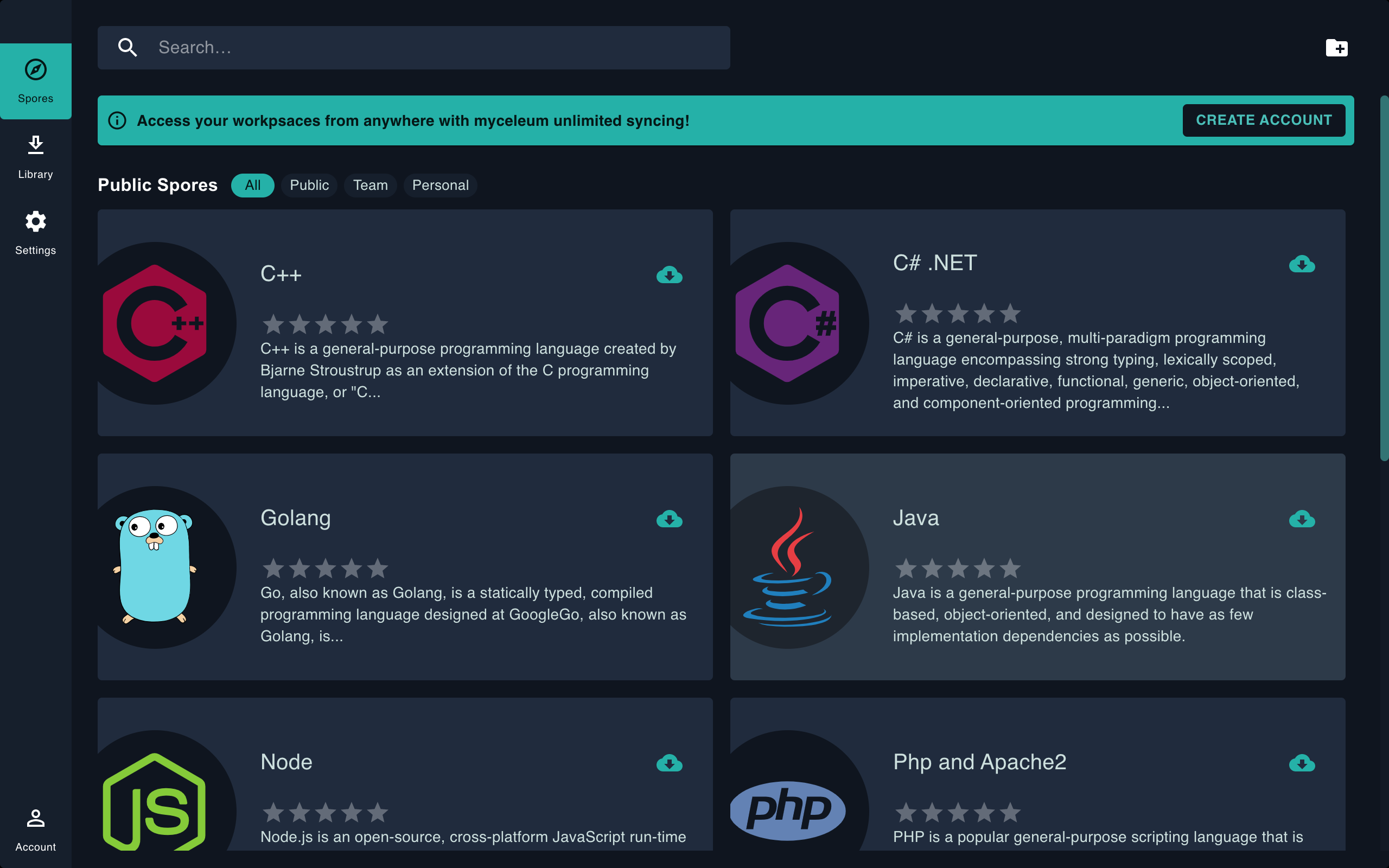 myceleum gallery image