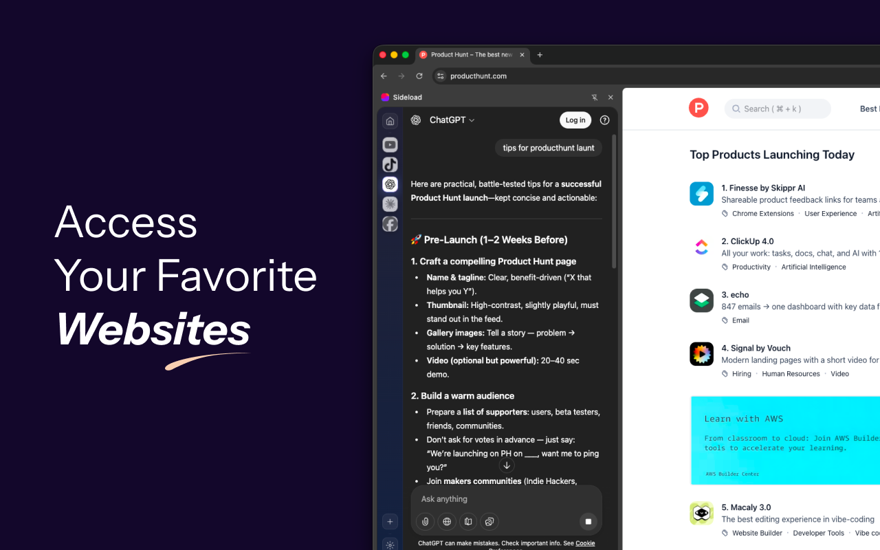 SideApps gallery image