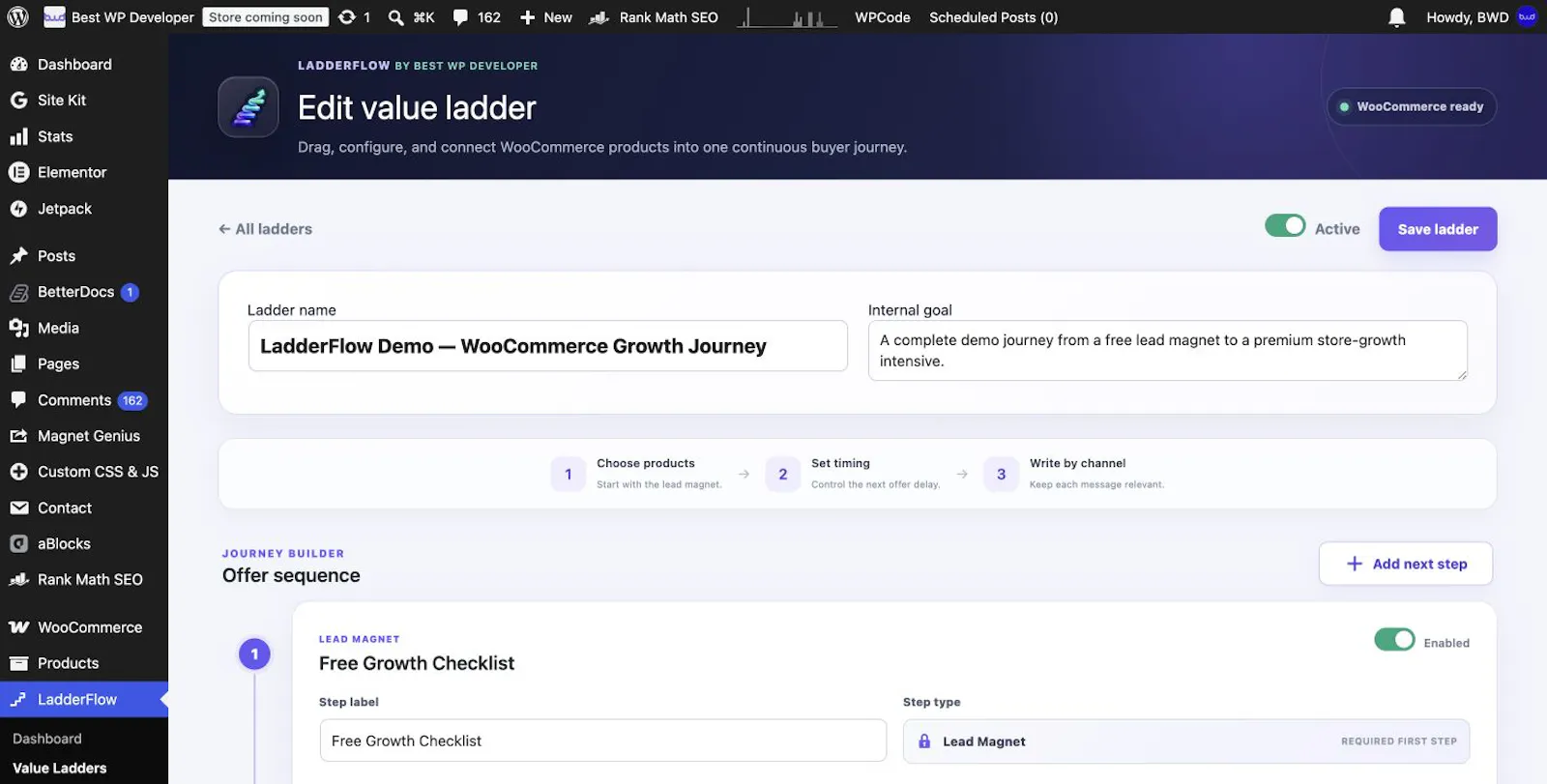 LadderFlow screenshot 3