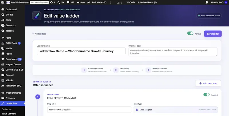 LadderFlow screenshot 3