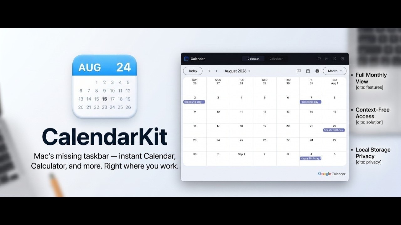 CalendarKit gallery image