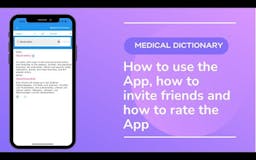 Advanced Medical dictionary app media 1
