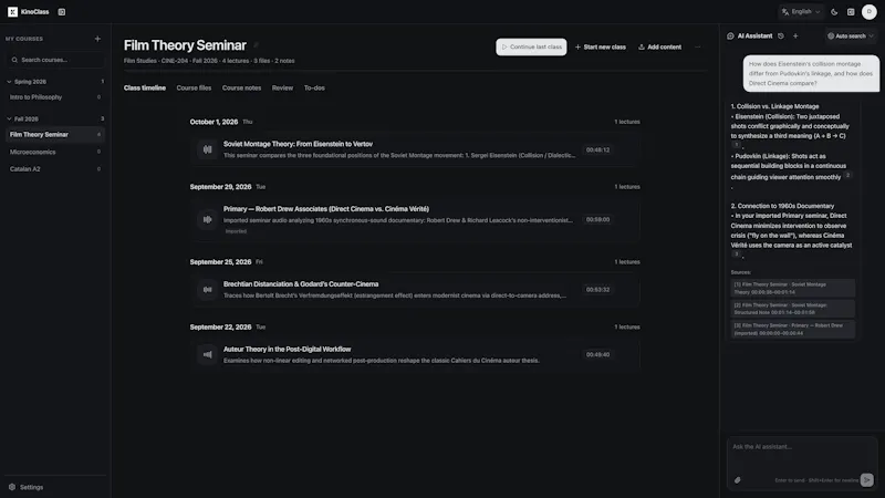KinoClass screenshot 5