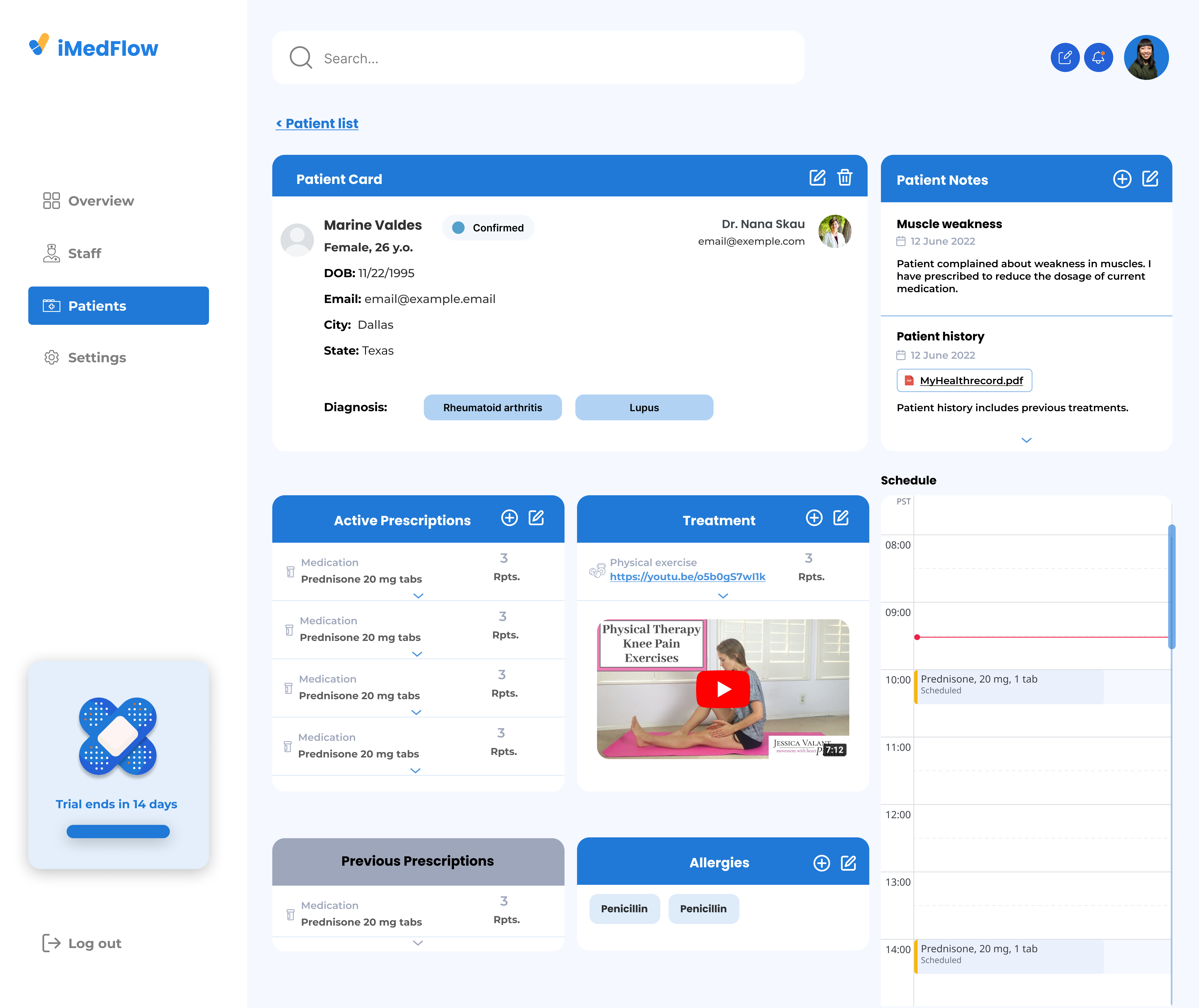 imedflow मीडिया 8