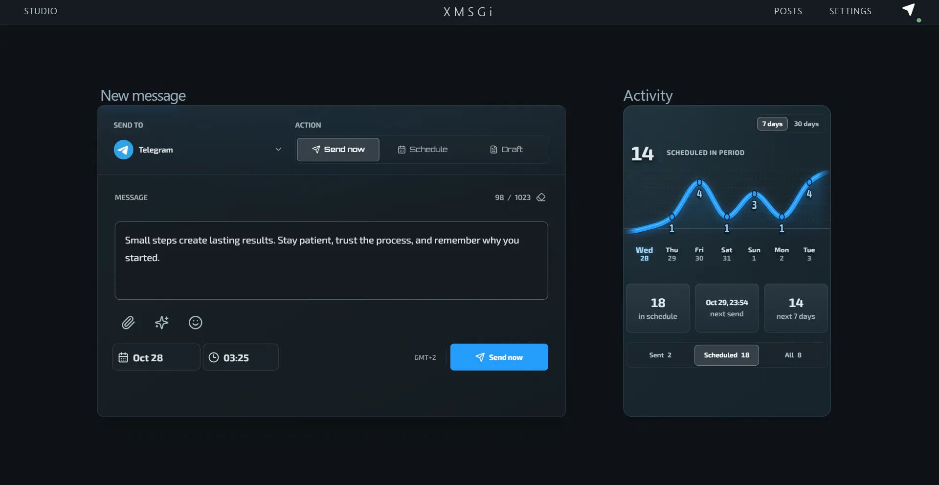 XMSGi Studio gallery image