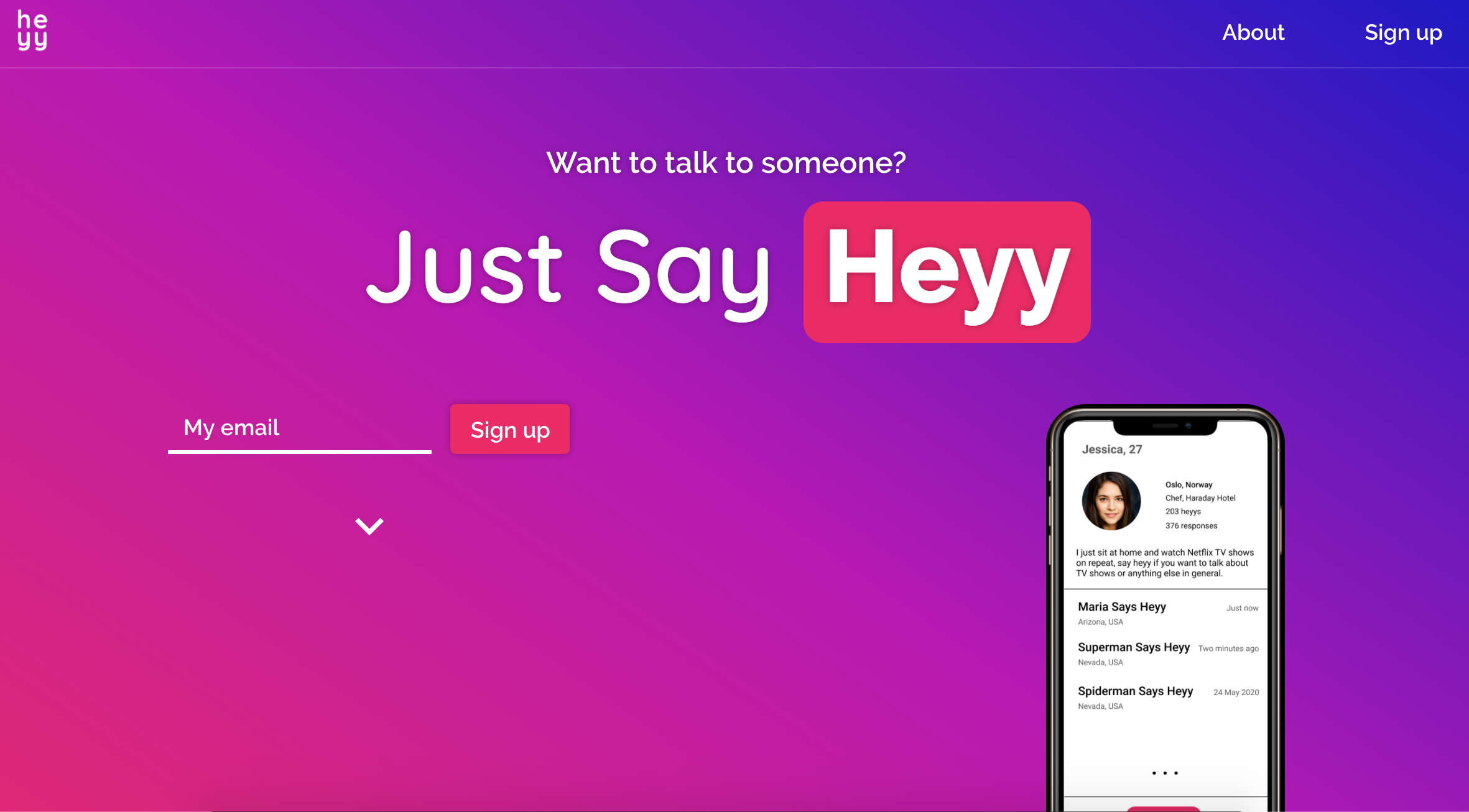 Just Say Heyy gallery image