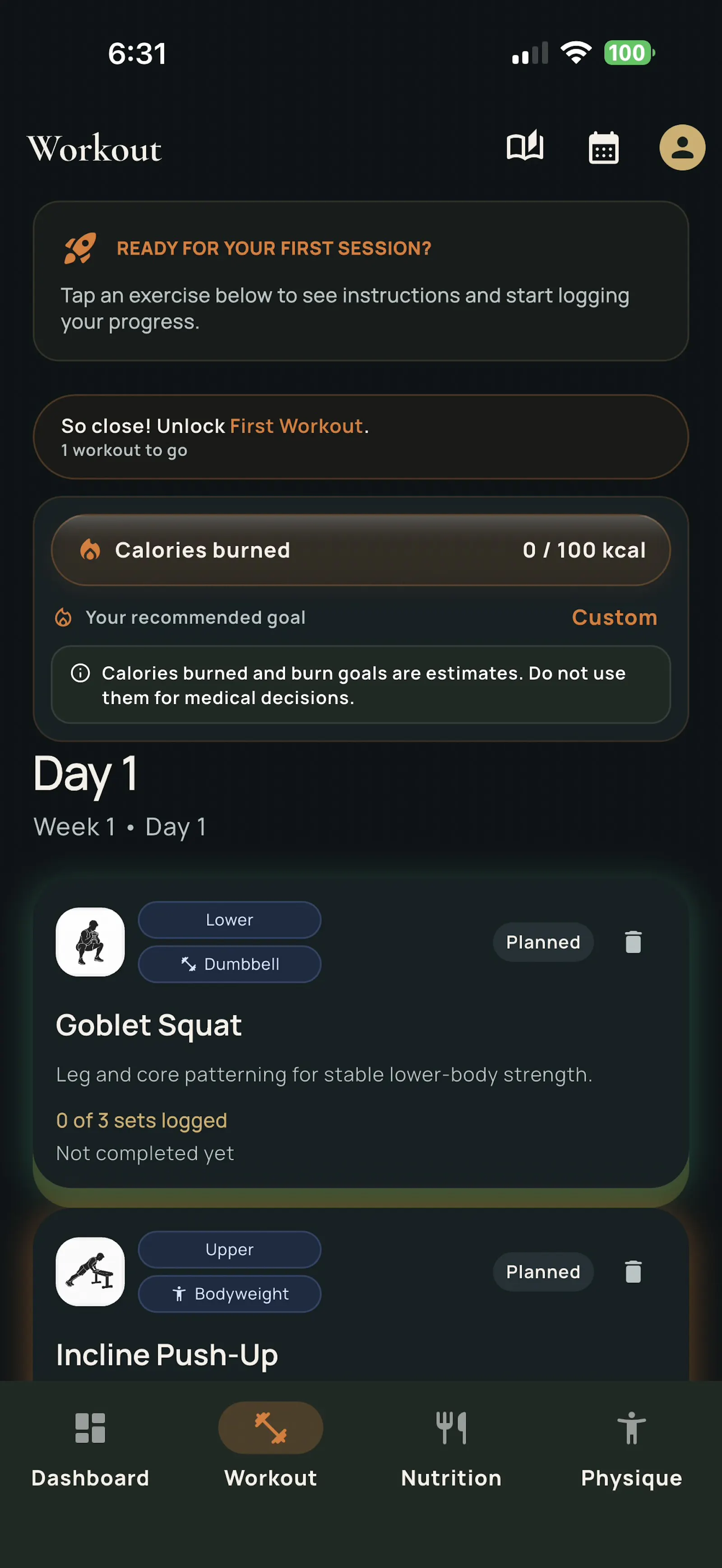 LiftMind – AI Fitness Coach screenshot 4