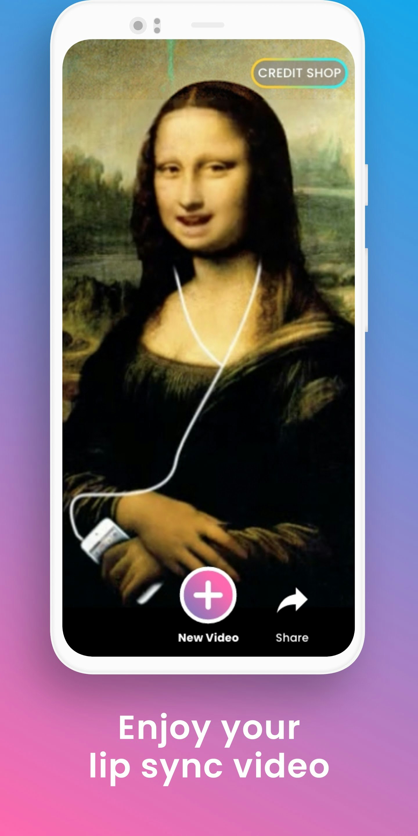 Lalamu App - Губы синхронизируют любое лицо в видео через искусственное искусство медиа 4