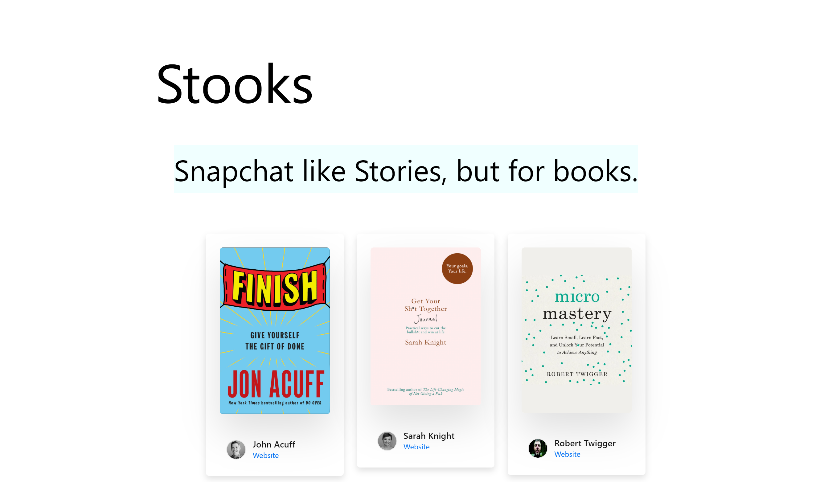 Stooks gallery image