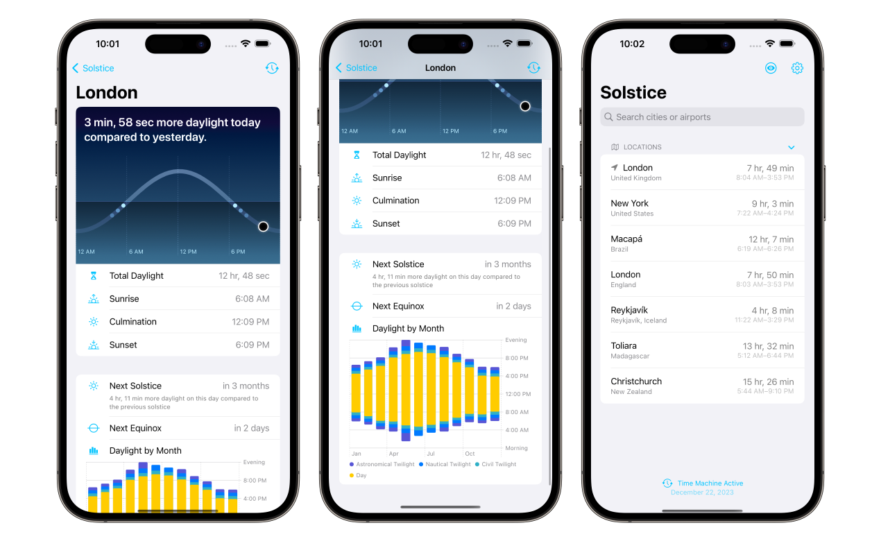 Solstice 2.0 - การอัปเดตที่สำคัญสำหรับ Solstice - แอพเกี่ยวกับ Daylight หมดแล้ว media 1