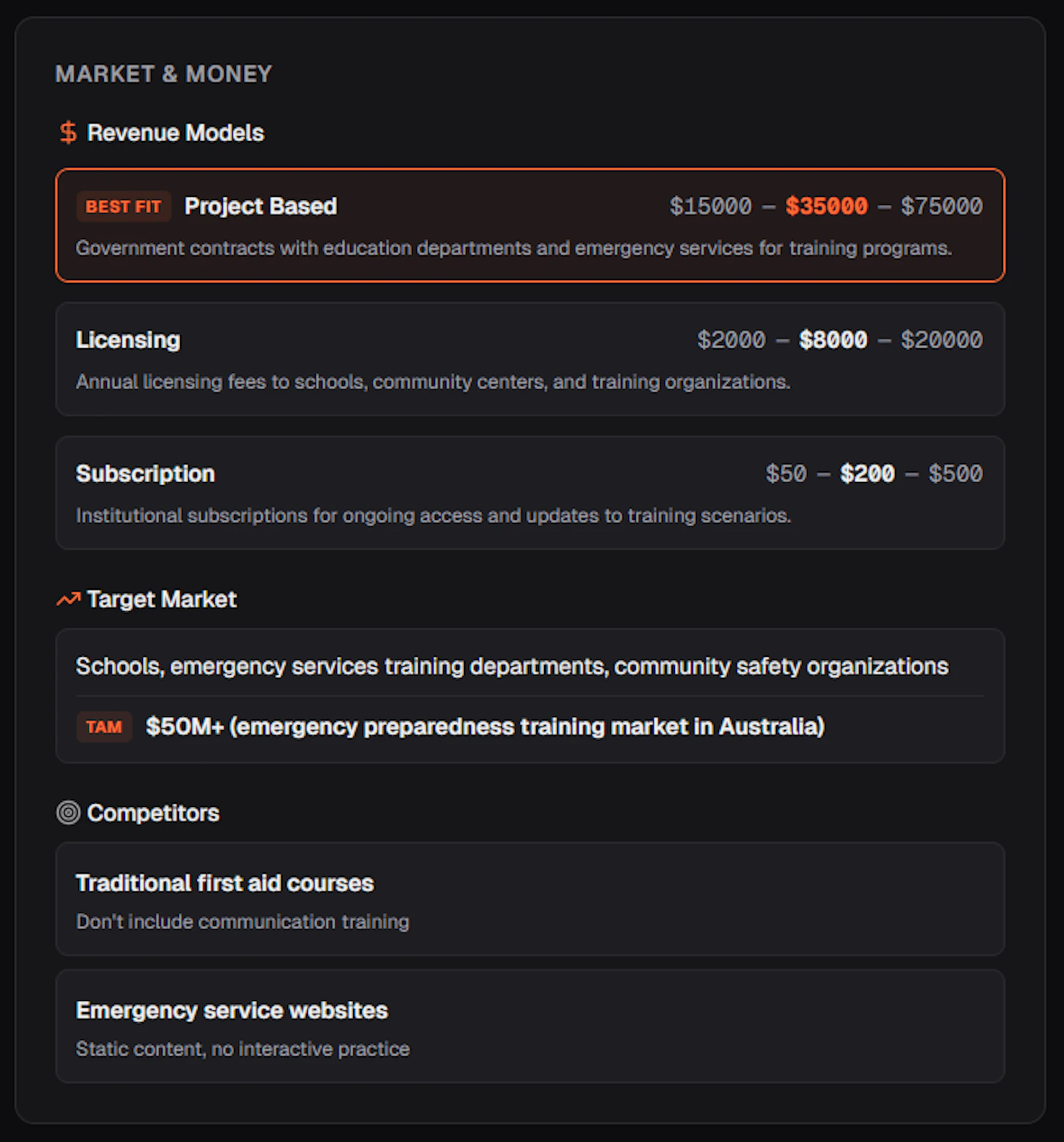 SaaSValidatr screenshot 2