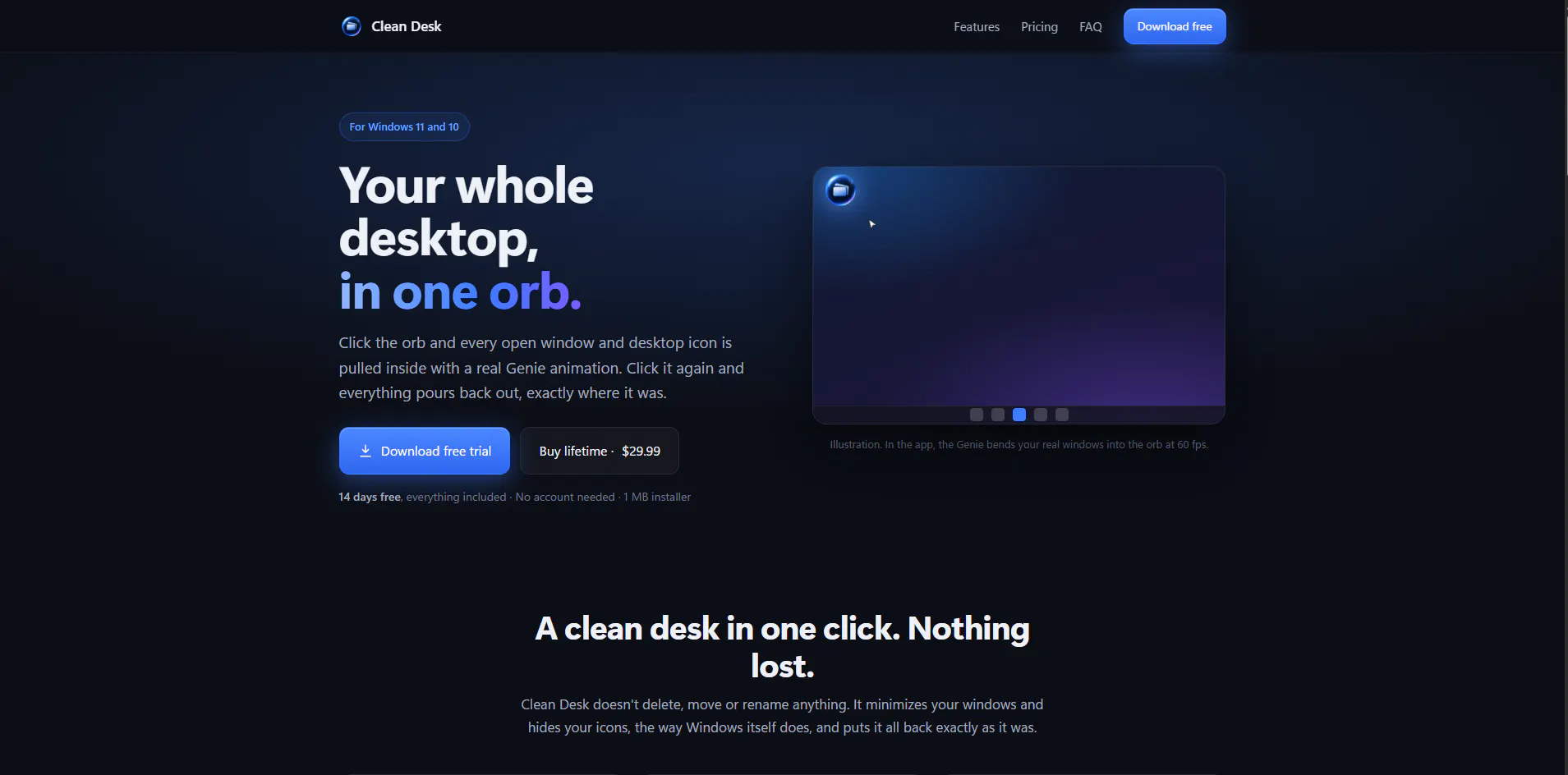 Clean Desk gallery image