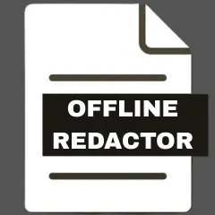 Offline PDF & Image Redactor logo