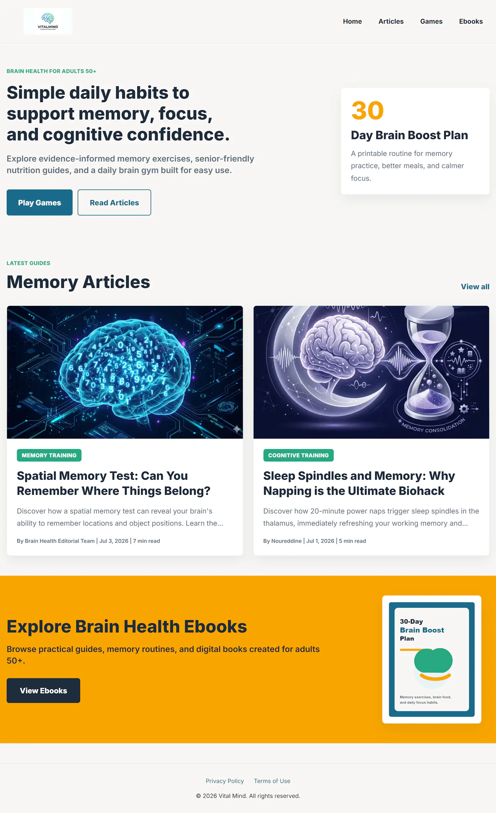 Vital Mind screenshot 2