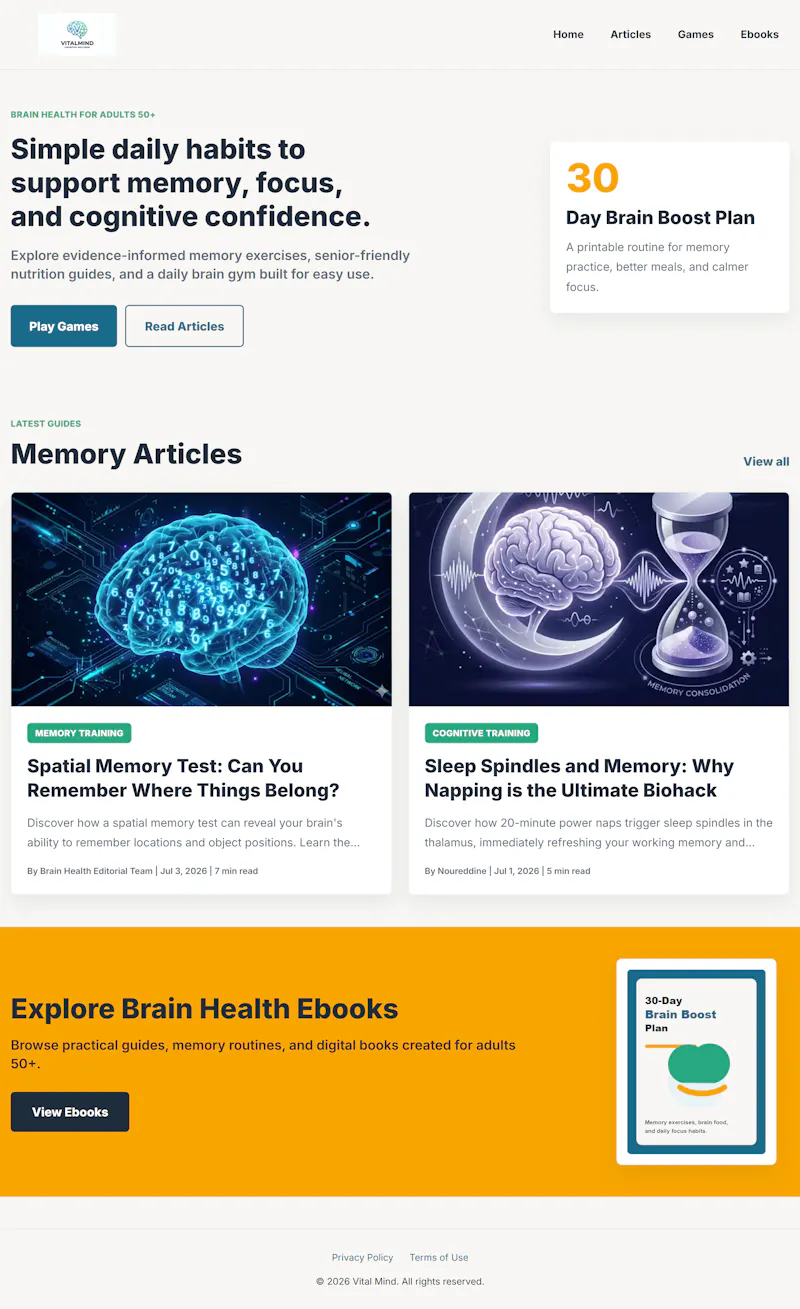 Vital Mind screenshot 2