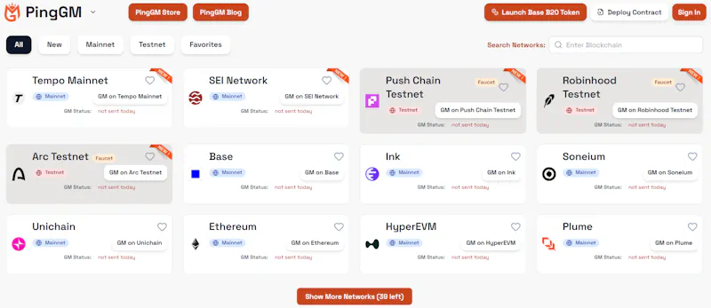 PingGM screenshot 1