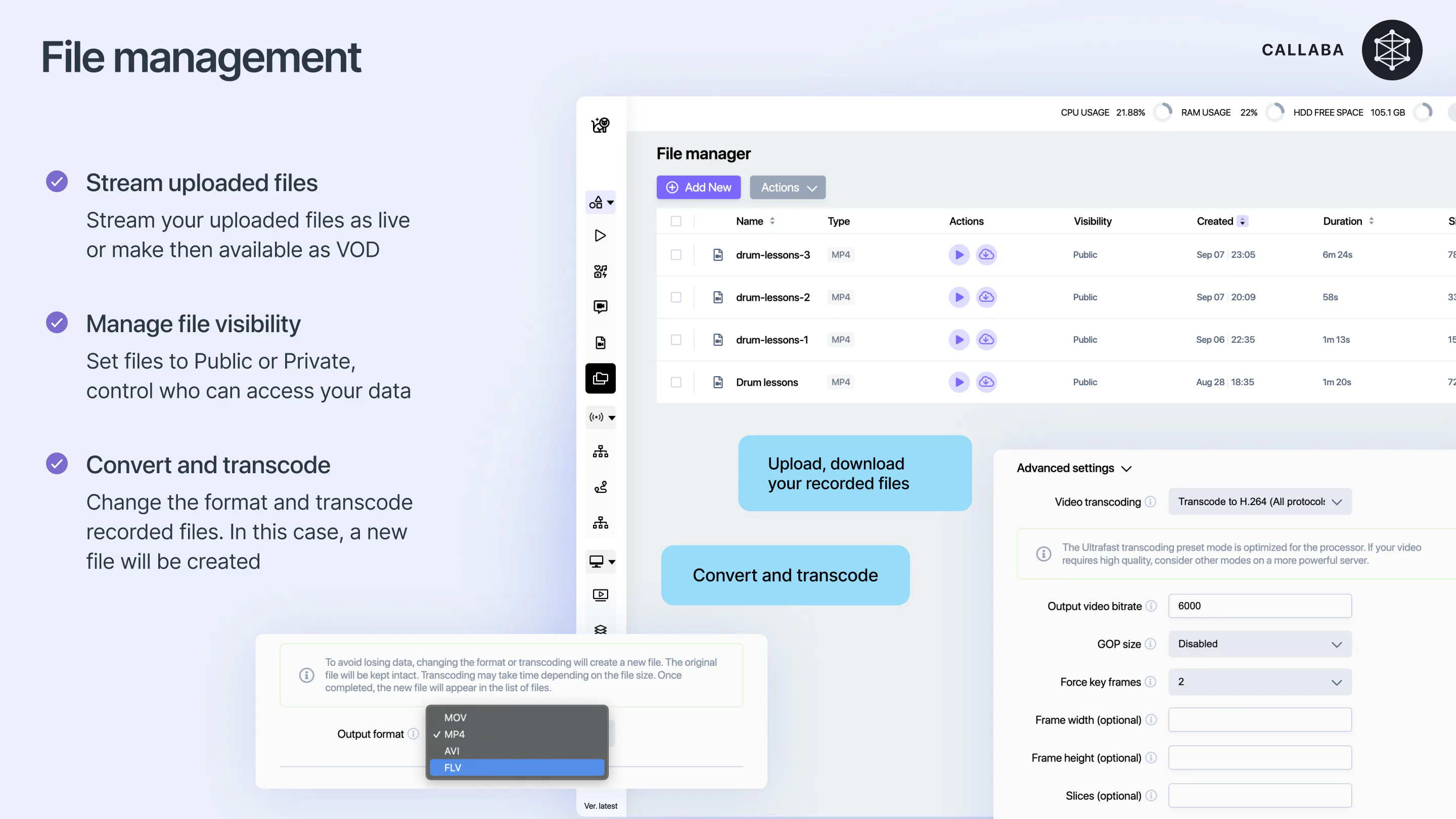 Callaba Cloud Live Streaming gallery image