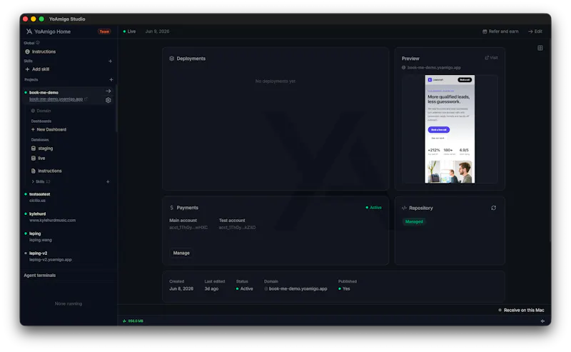 YoAmigo Studio screenshot 3