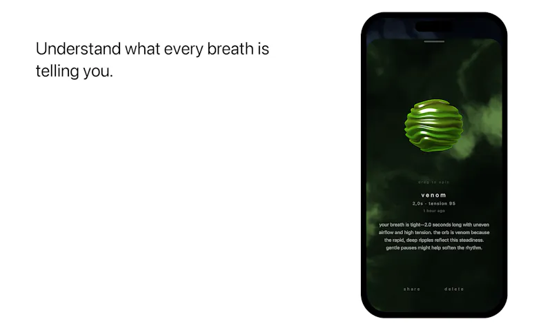 Serein: Mindful Breathing screenshot 1