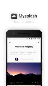 Mysplash gallery image