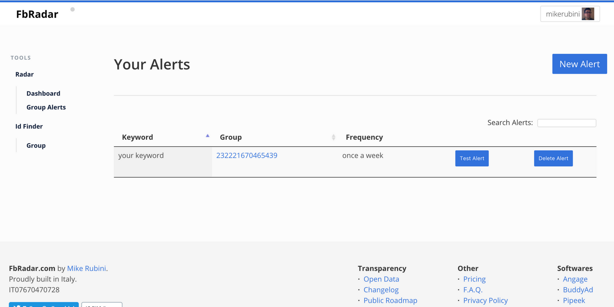 FbRadar gallery image