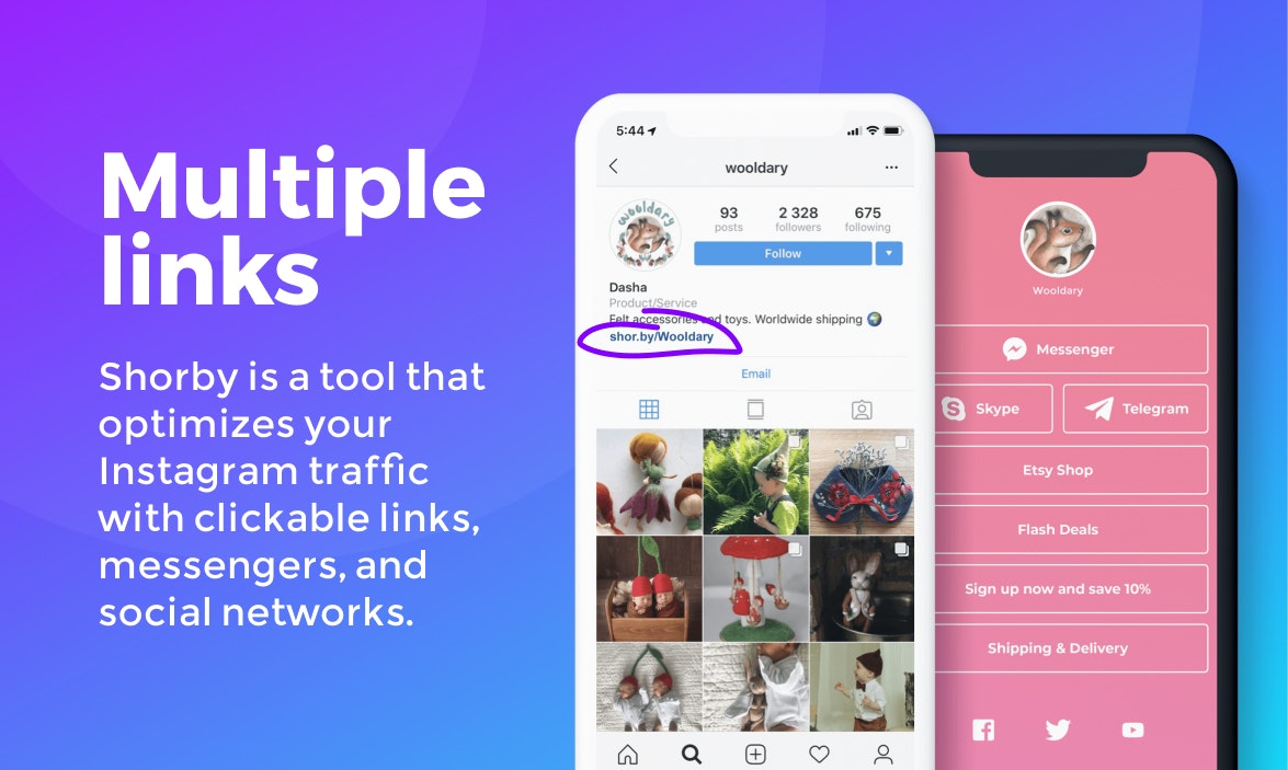 SHORBY - Supercharge your Instagram & Youtube 🚀 | Product Hunt