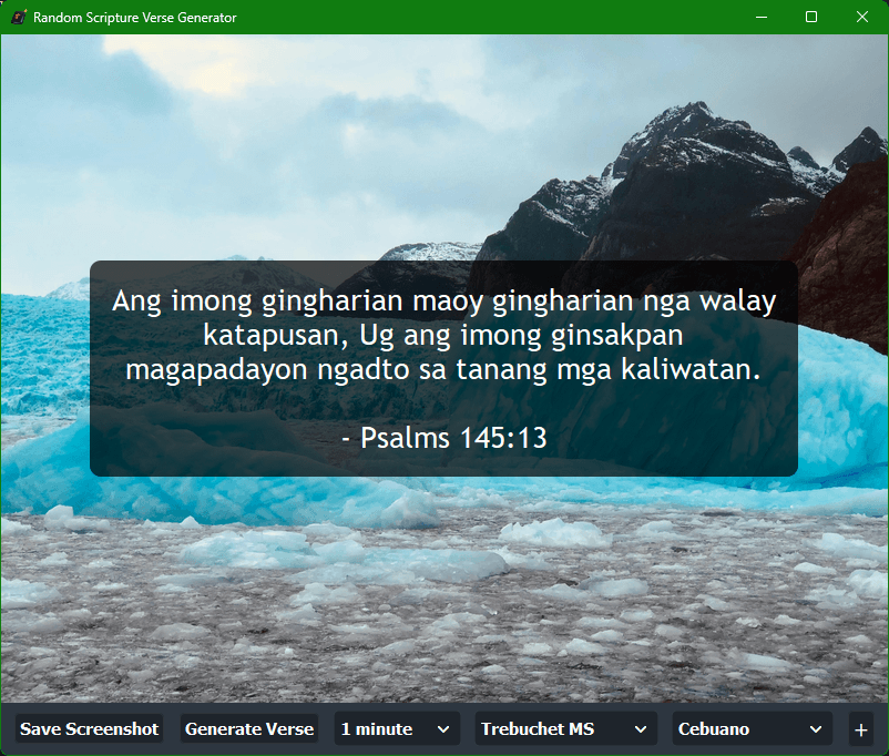 Random Scripture Verse Generator gallery image