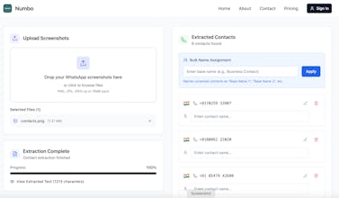 WhatsApp Contact Extractor gallery image