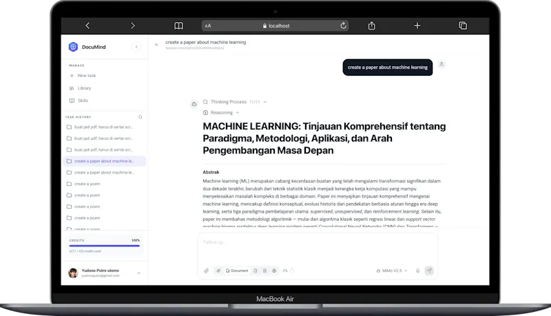DocuMind screenshot 5