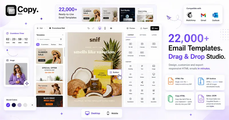 CopyMail screenshot 1