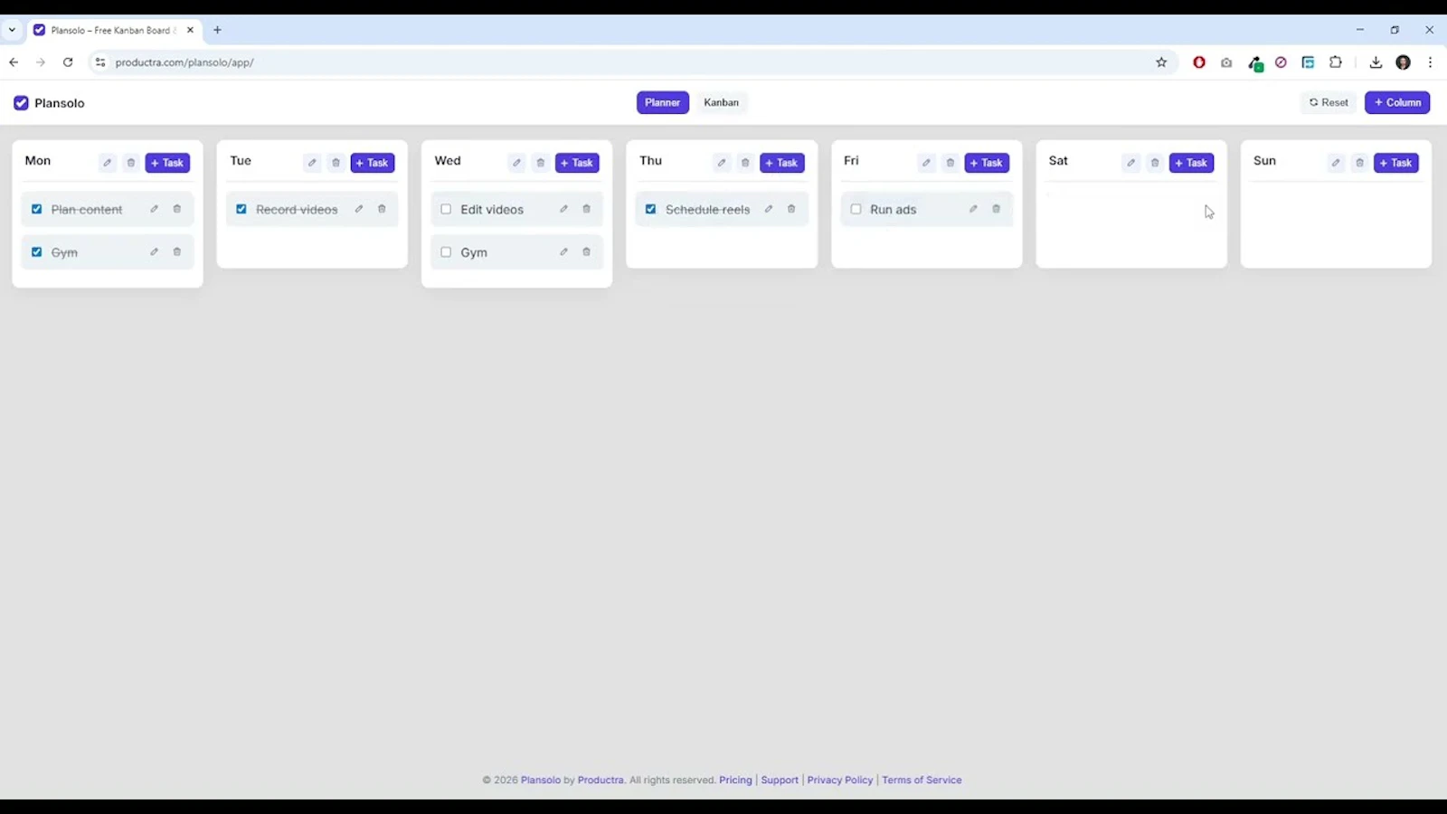 Plansolo screenshot 1 (video preview)