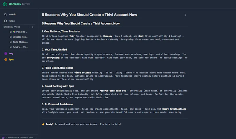 Thivi Platform screenshot 1