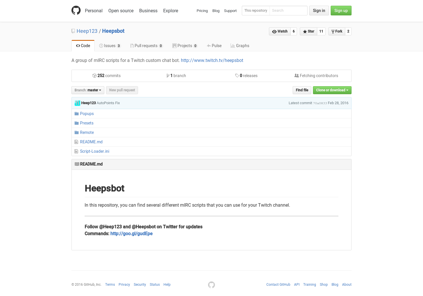 Heepsbot gallery image