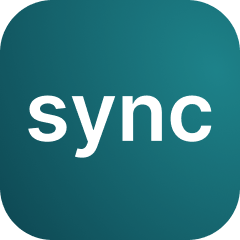 Metavia Sync - Product Hunt launch logo