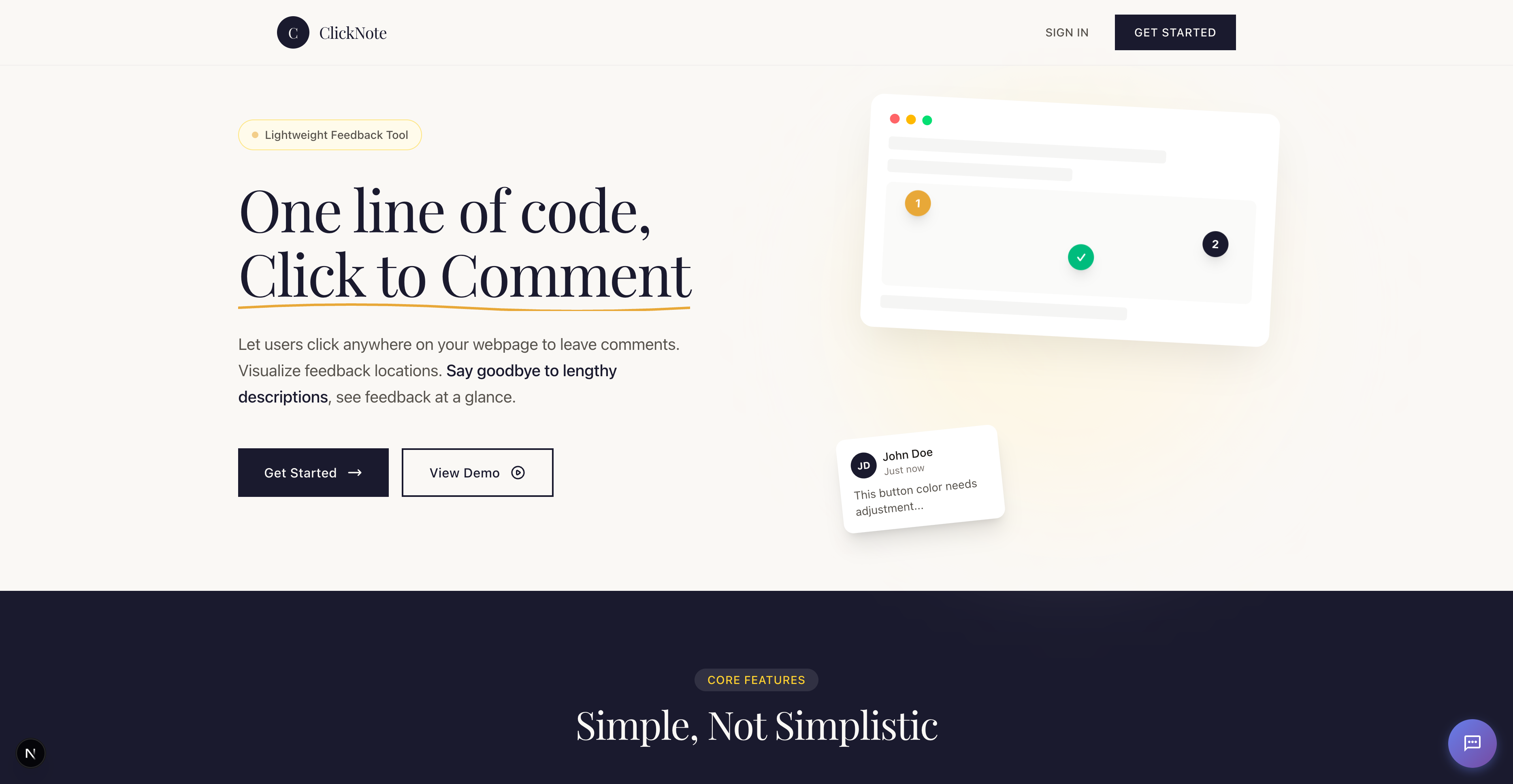 ClickNote gallery image