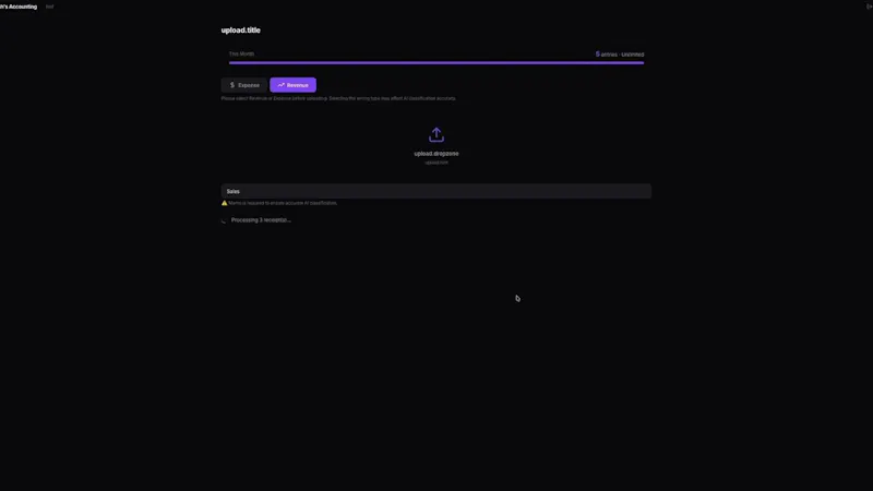 Noah's Accounting screenshot 1 (video preview)