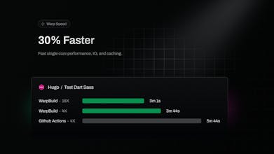 WarpBuild gallery image