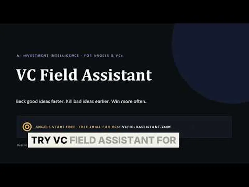 VC Field Assistant screenshot 2 (video preview)