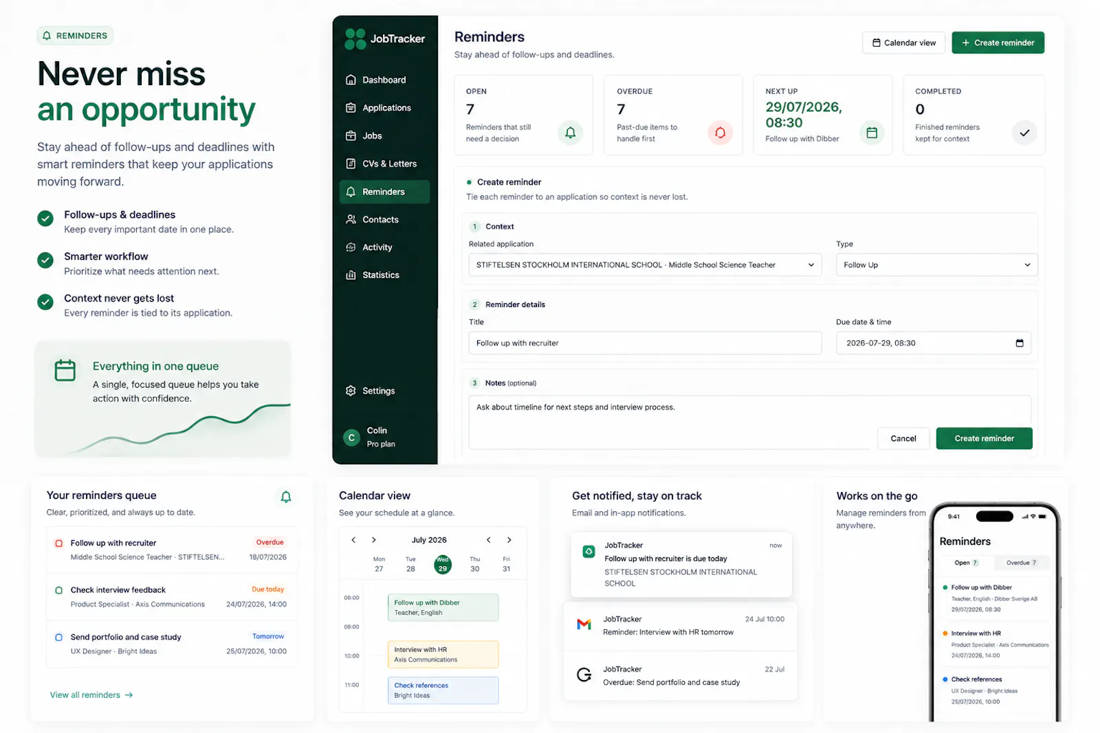 Job Application Tracker screenshot 4