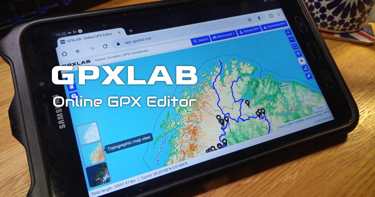 Média Gpxlab - Éditeur de piste GPS 1