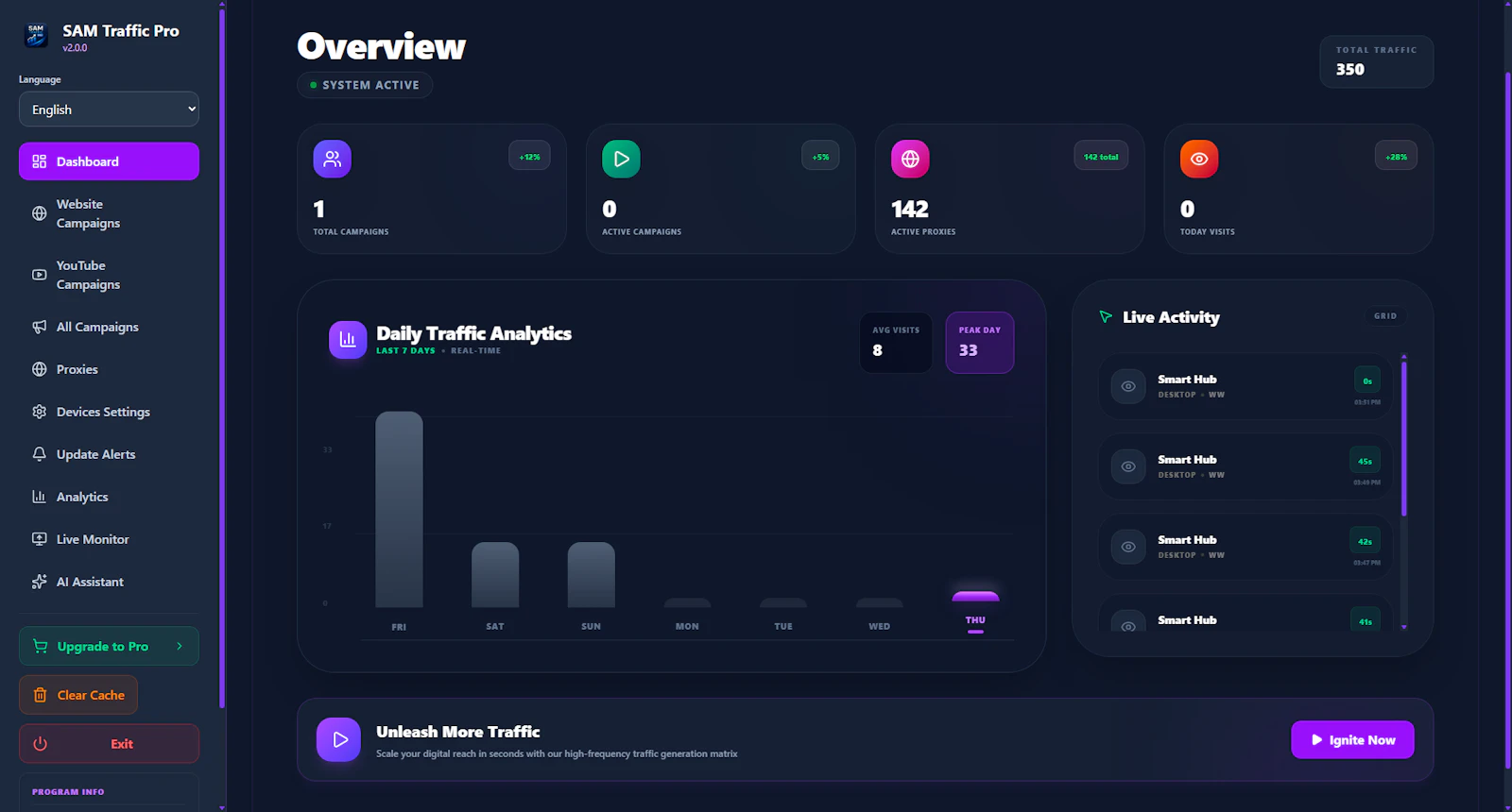 SAM Traffic Pro screenshot 9
