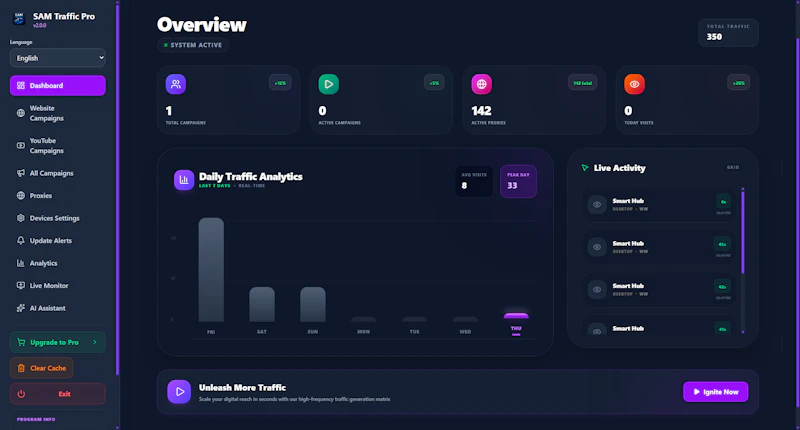 SAM Traffic Pro screenshot 9