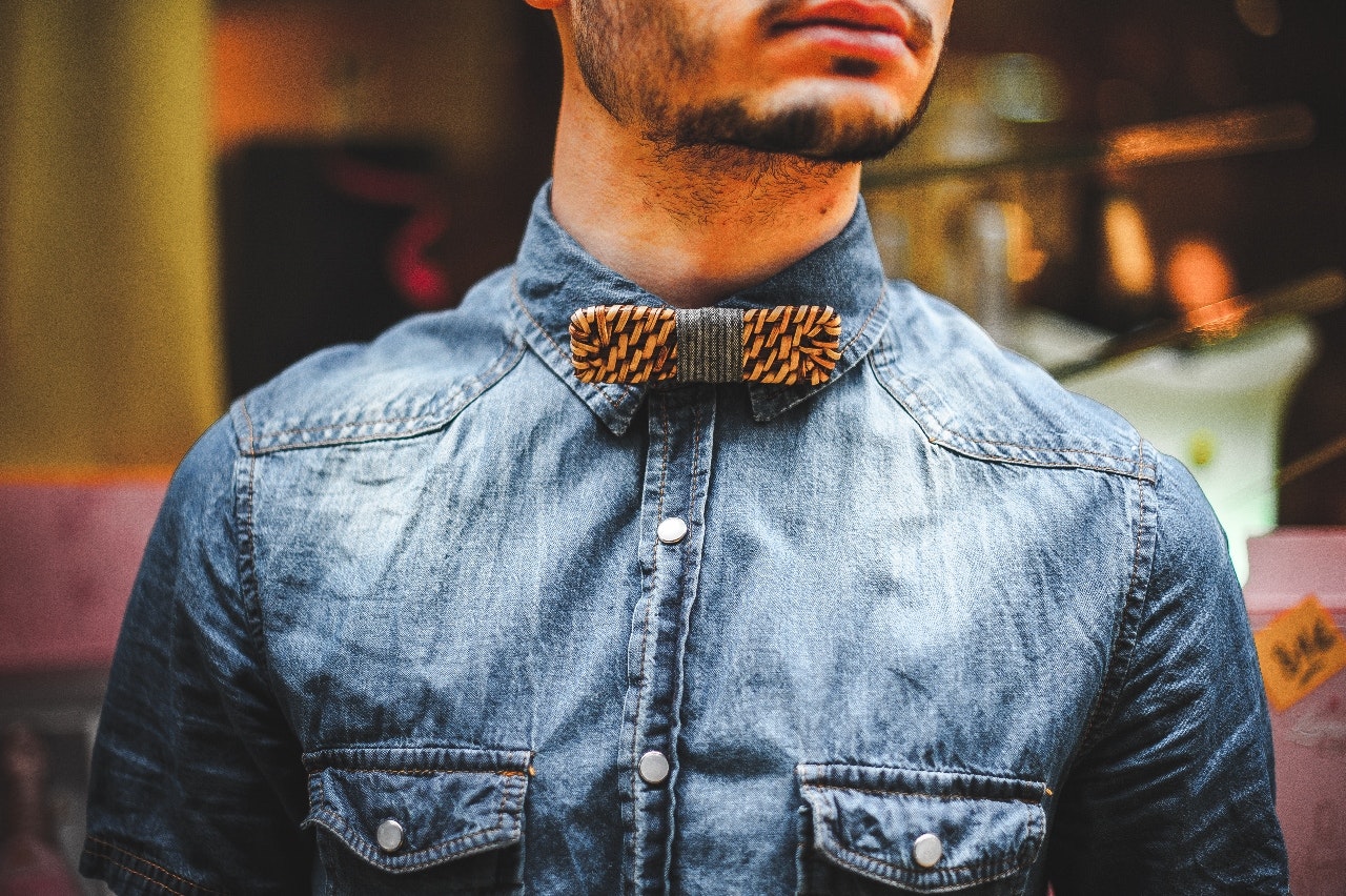 The Rattan Bow Tie