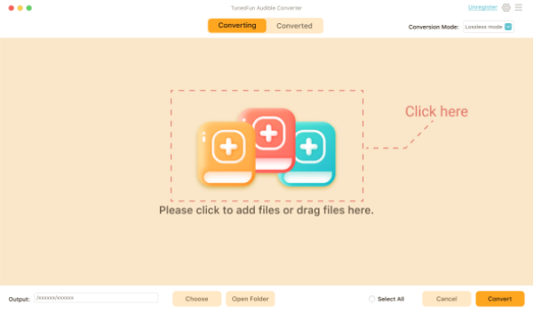 CONVERTOR AUDible de TunesFun media 1