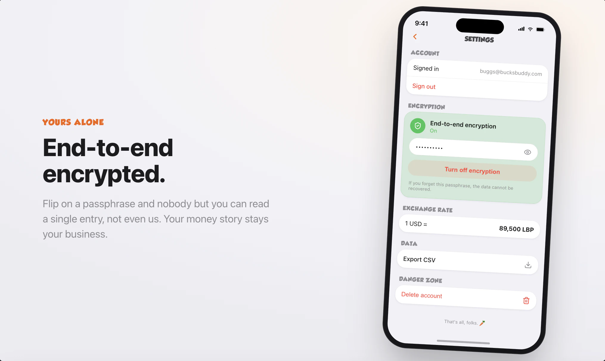 BucksBuddy screenshot 5