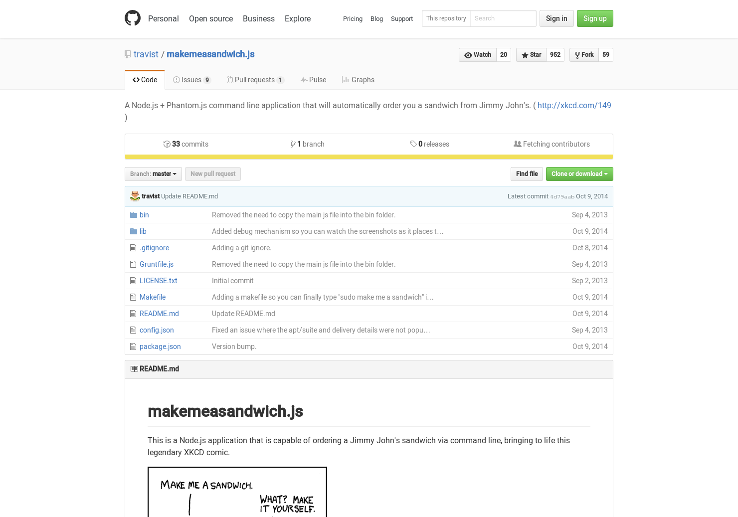 Makemeasandwich.js