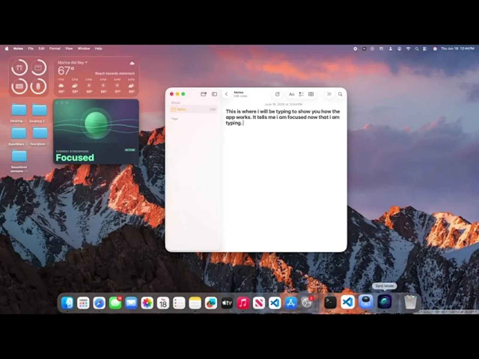 Sync Mode screenshot 1 (video preview)