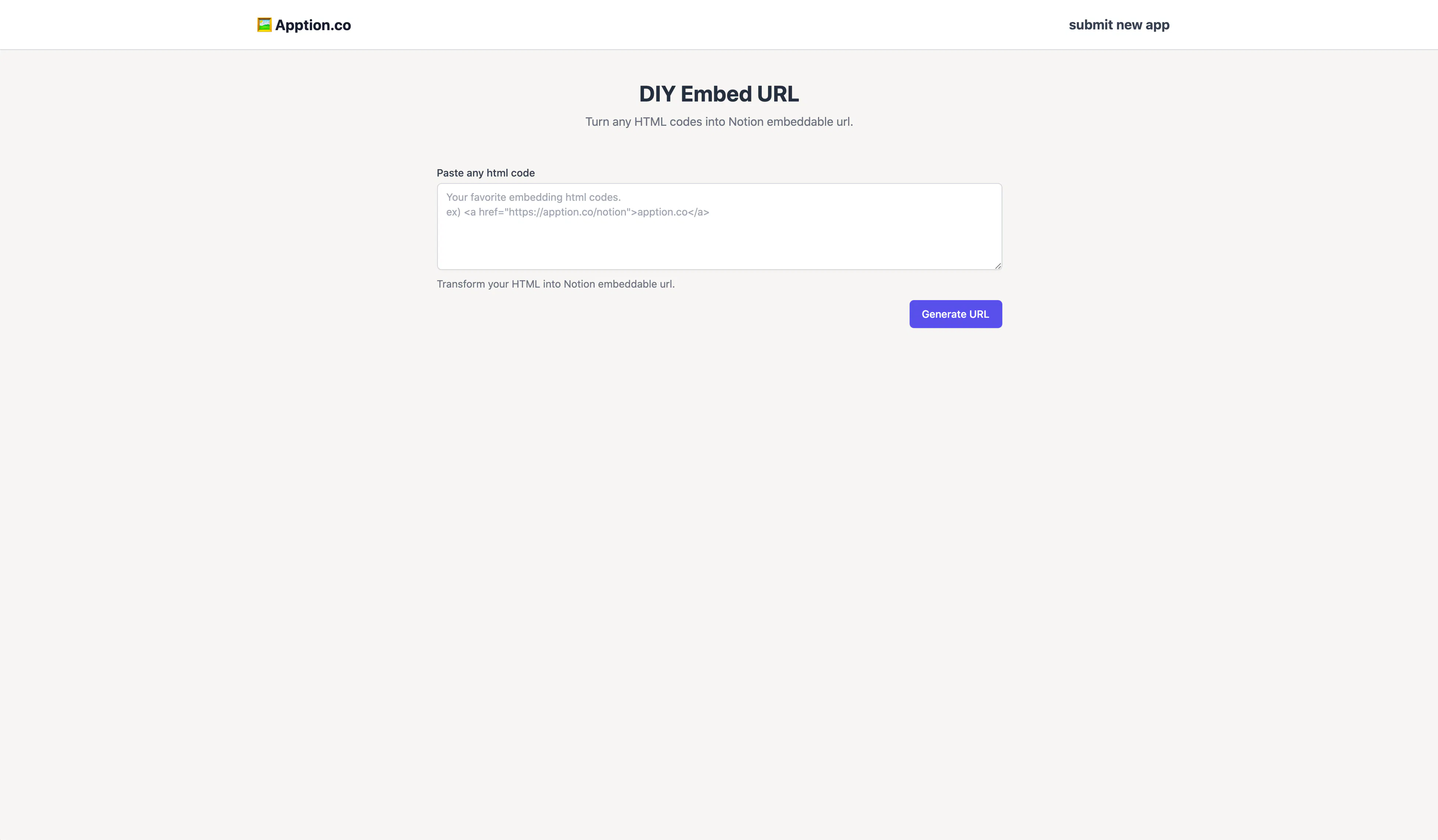Apption for Notion: Find & learn Notion friendly embeddable mini apps ...