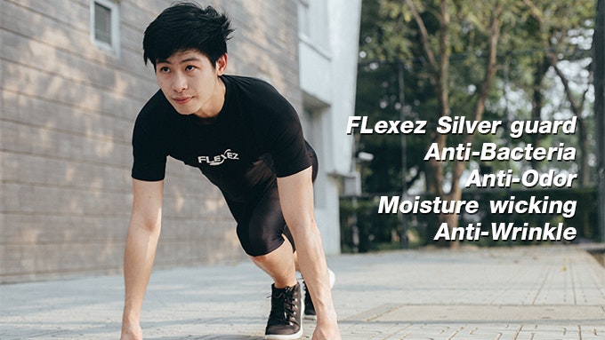 FLexez Sportswear with silver technology infused gallery image