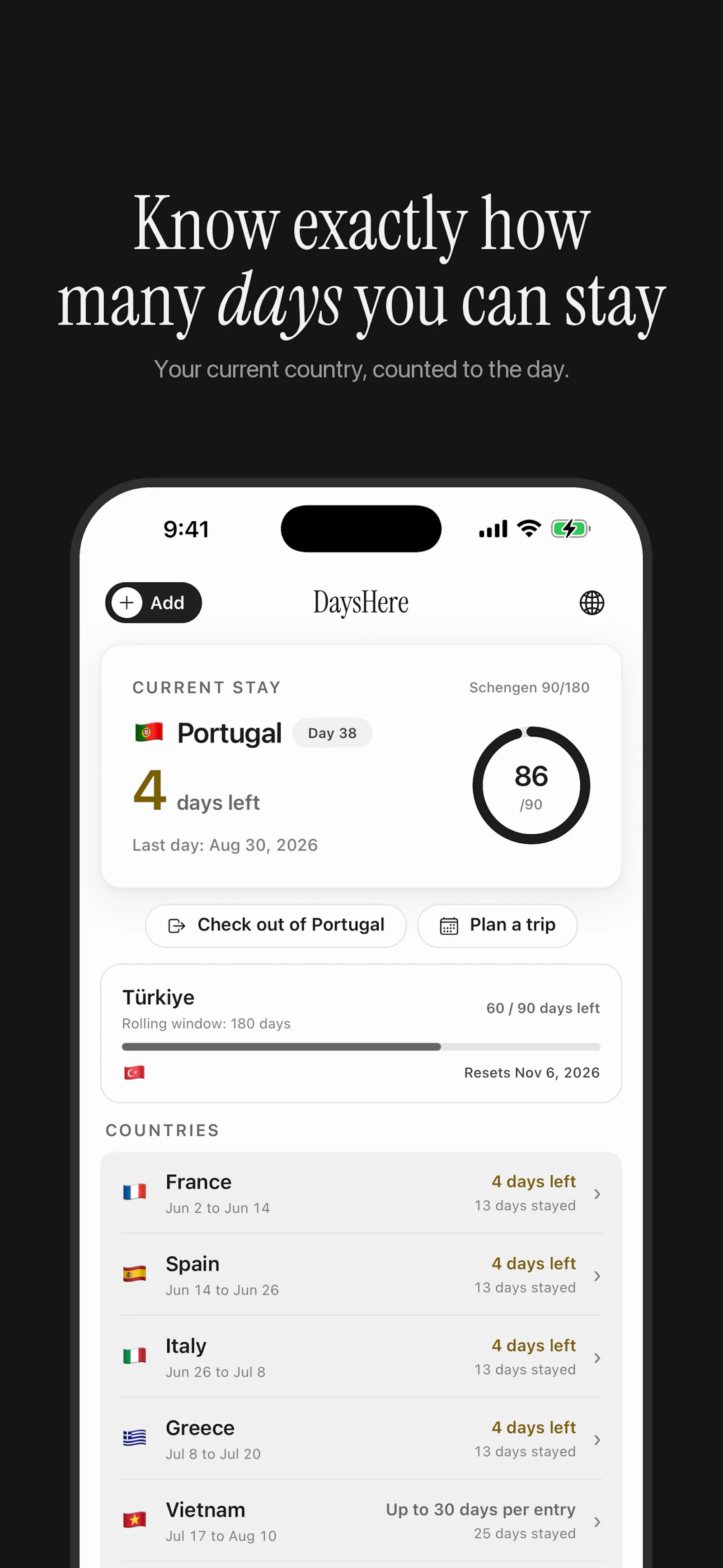 DaysHere screenshot 3